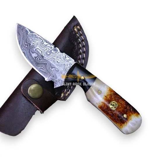 Damascus Steel Skinner Knife