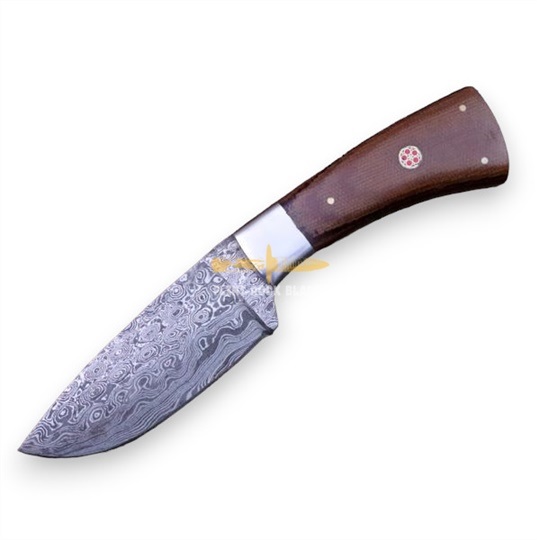 Damascus Steel Hunting Knife