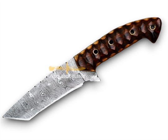 Damascus Steel Tanto Knife