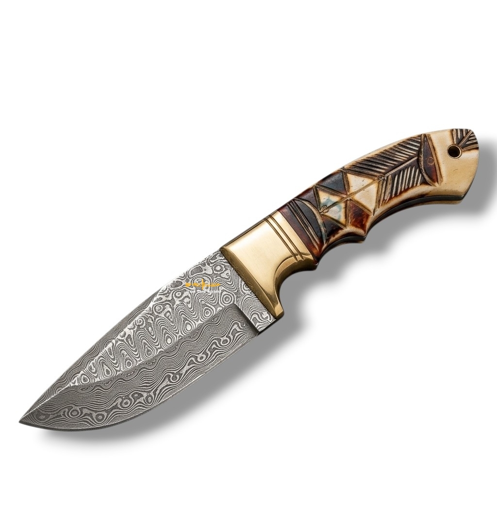 Carved Bone artwork knife