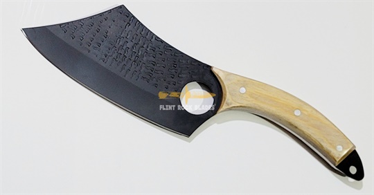 Carbon steel Powder Coated Cleaver