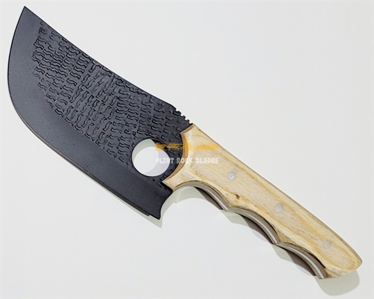 Carbon steel Powder Coated Cleaver