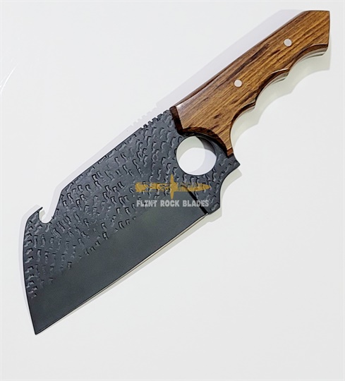 Carbon steel Powder Coated Cleaver