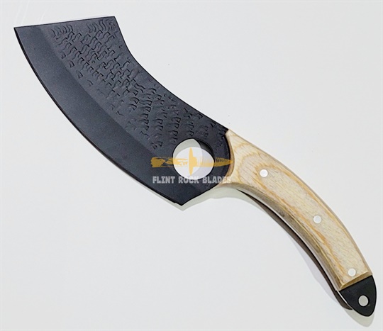 Carbon steel Powder Coated Cleaver