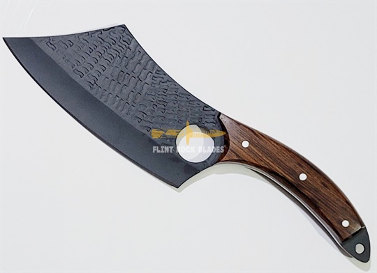 Carbon steel Powder Coated Cleaver