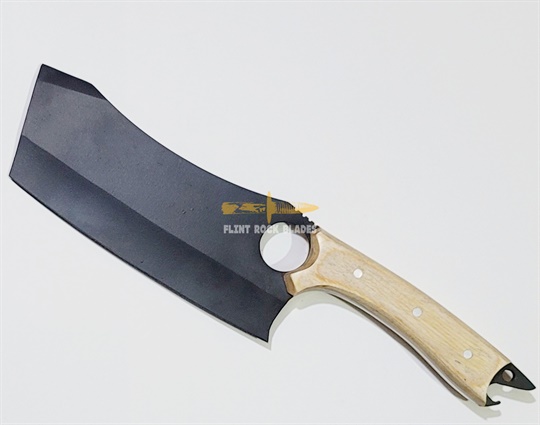 Carbon steel Powder Coated Cleaver