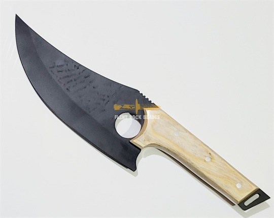 Carbon steel Powder Coated Cleaver