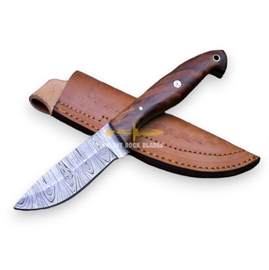 Damascus Steel Hunting Knife