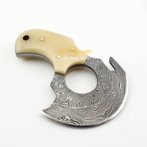 Damascus Steel Mini Ulu