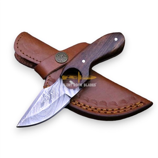 Damascus Steel Skinner Knife