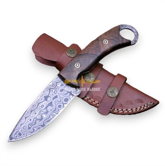 Damascus Steel Skinner Knife