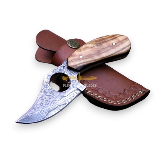 Damascus Steel Skinner Knife