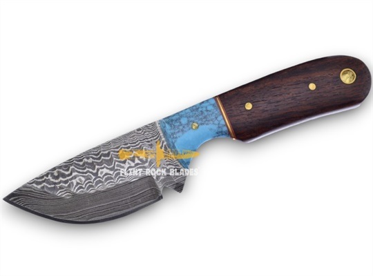 Damascus Skinner Knife