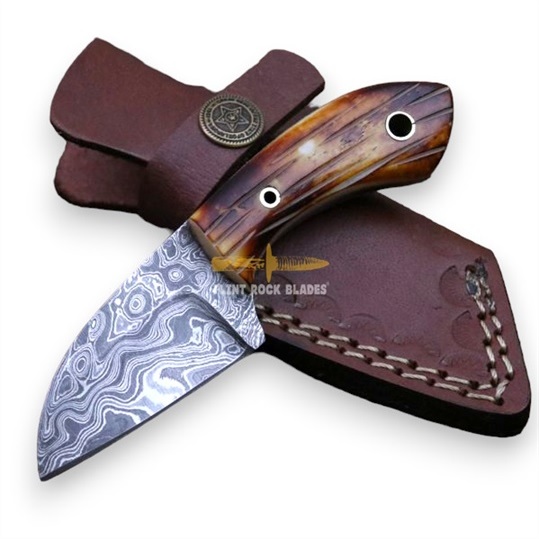 Damascus Steel Skinner Knife