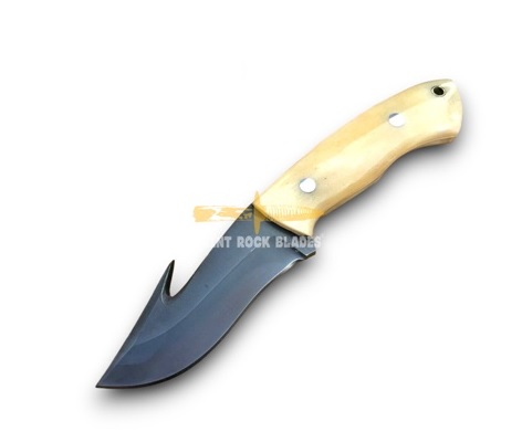 Carbon Steel Guthook knife