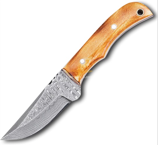 Damascus Steel Skinner Knife