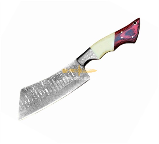 Damascus Steel cleaver