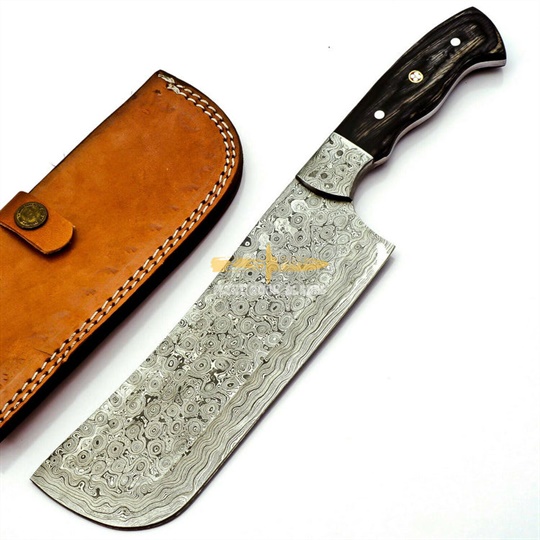 Damascus Steel cleaver