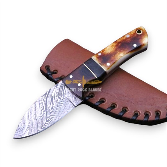 Damascus Steel Skinner Knife