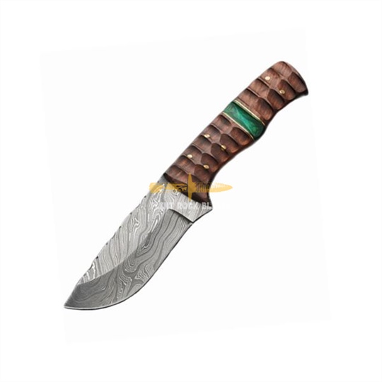 Damascus Skinner Knife 