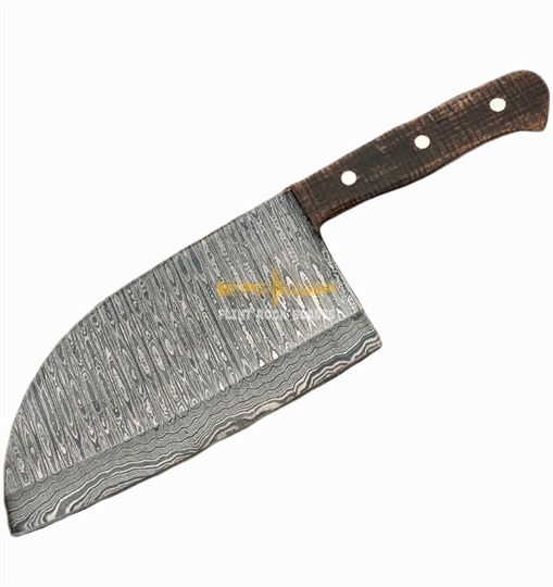 Damascus Steel cleaver