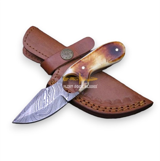 Damascus Steel Skinner Knife