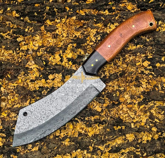 Damascus Steel cleaver