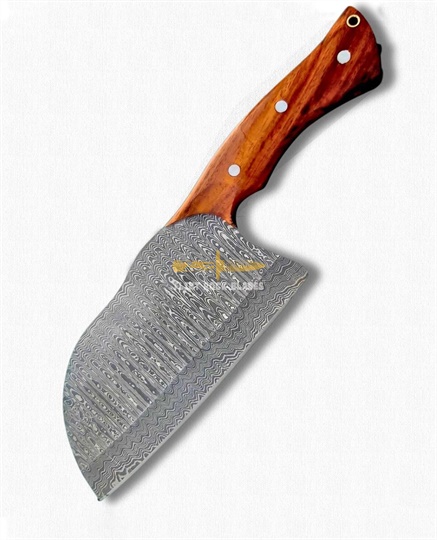 Damascus Steel cleaver