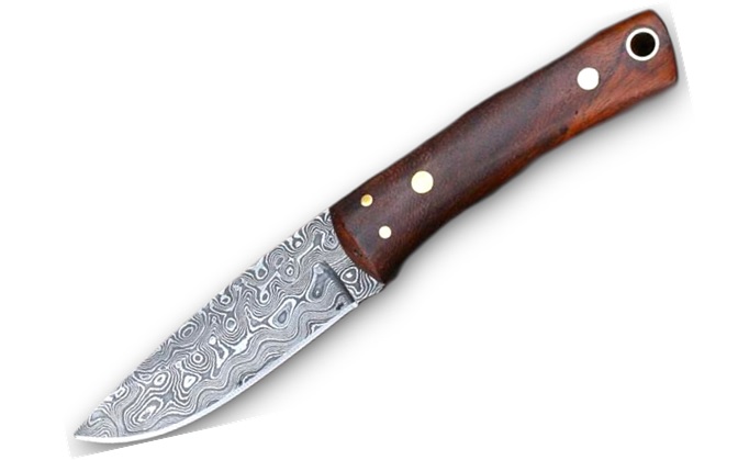 Damascus Skinner Knife 