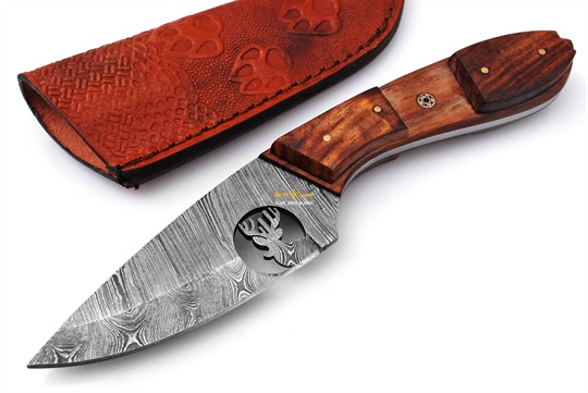 Damascus Skinner Knife