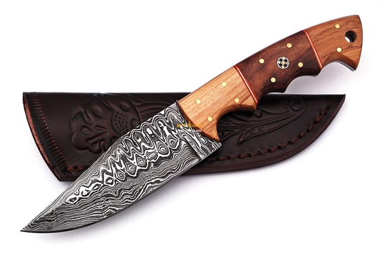 Damascus Skinner Knife 