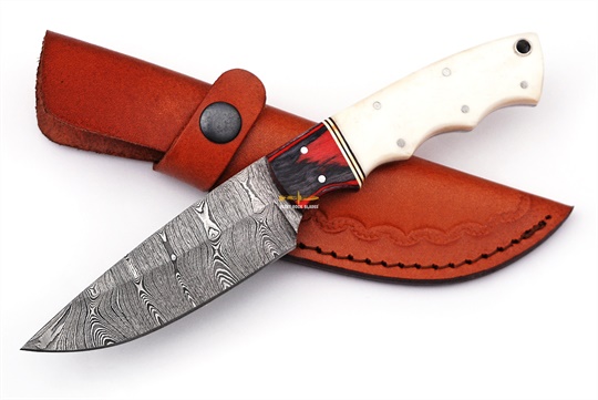 Damascus Skinner Knife 