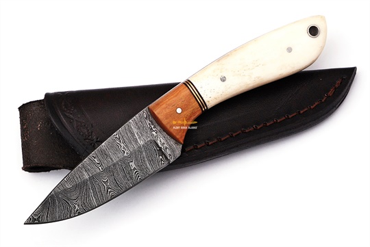 Damascus Skinner Knife 