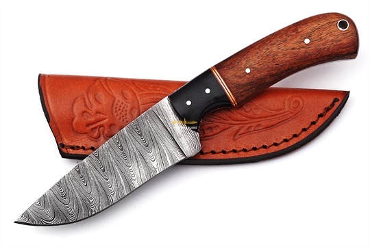 Damascus Skinner Knife 