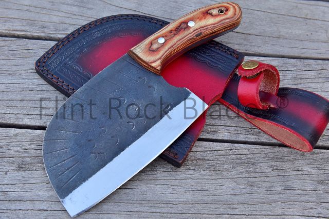 RUSTIC SERBIAN CARBON CLEAVER