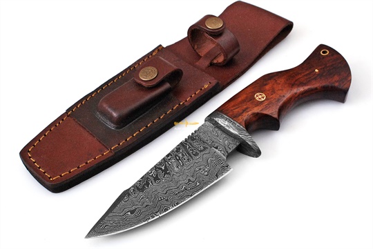 Damascus Bowie Knife