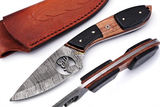 Damascus Skinner Knife 