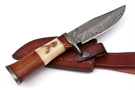 Damascus Medium Bowie