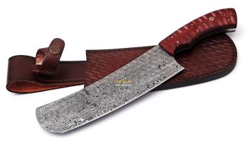 Damascus Fish Cleaver