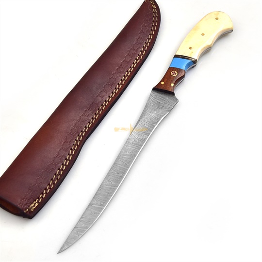 Damascus Steel Fillet Knife 