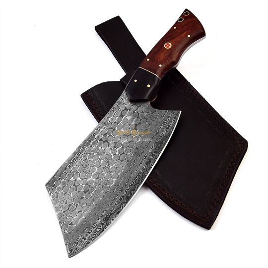 Damascus Steel cleaver