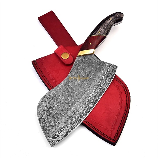 Damascus Steel cleaver