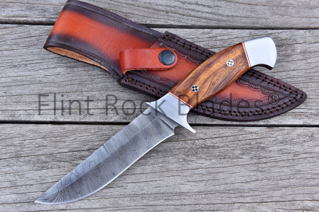 DAMASCUS HUNTING KNIFE