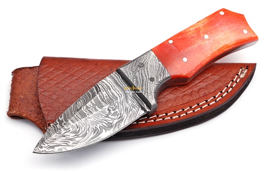 Damascus Skinner Knife 