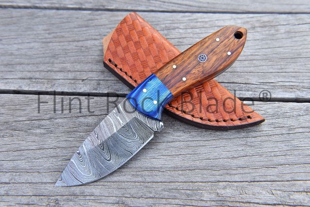 Damascus SKINNER KNIFE