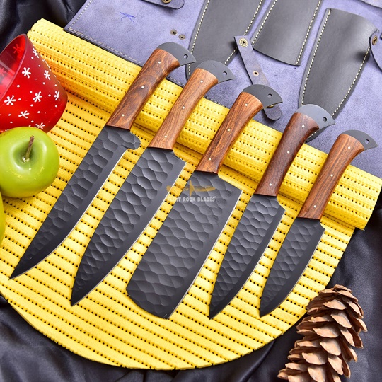 Damascus Steel Chef Set(5pc)