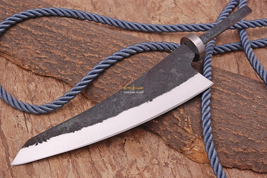 Carbon Steel Chef Blank Blade