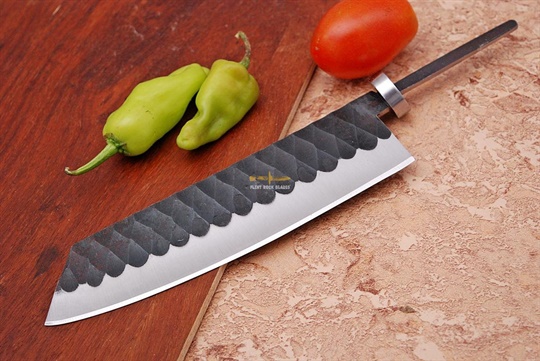 Carbon Steel Chef Blank Blade