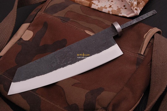 Carbon Steel Chef Blank Blade