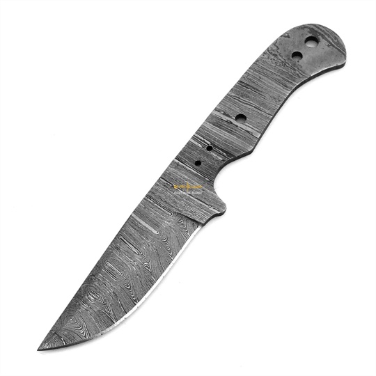 Damascus Steel Blank Blade